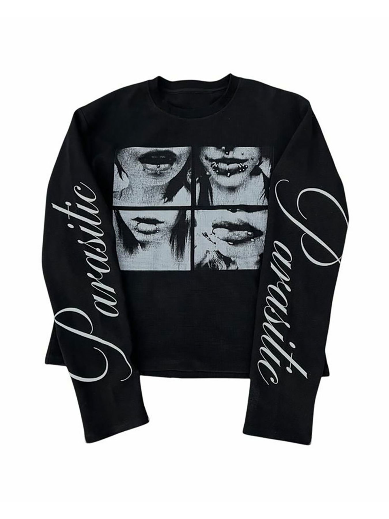 Fashion Streetwear - Dark Style Street Punk Unisex Langarmshirt