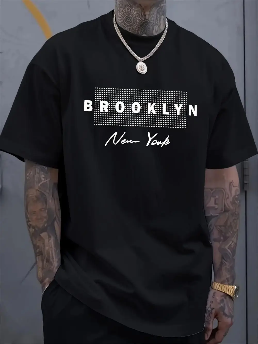Street Fashion Of New York - Herren T-Shirt mit New York Aufdruck,