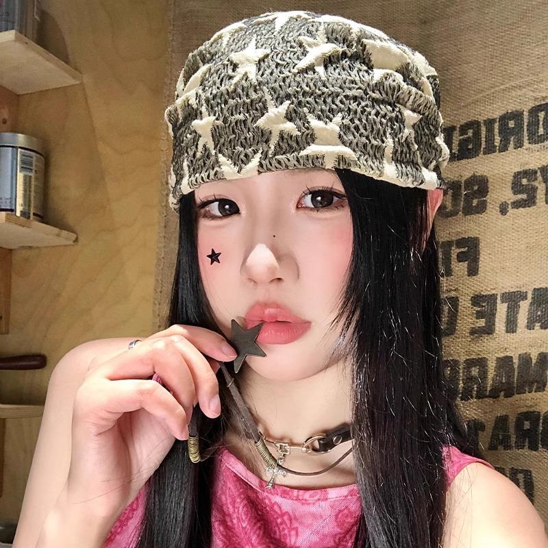 Street Fashion Hats - Coole Stil Hüte Stern Subkultur Y2K
