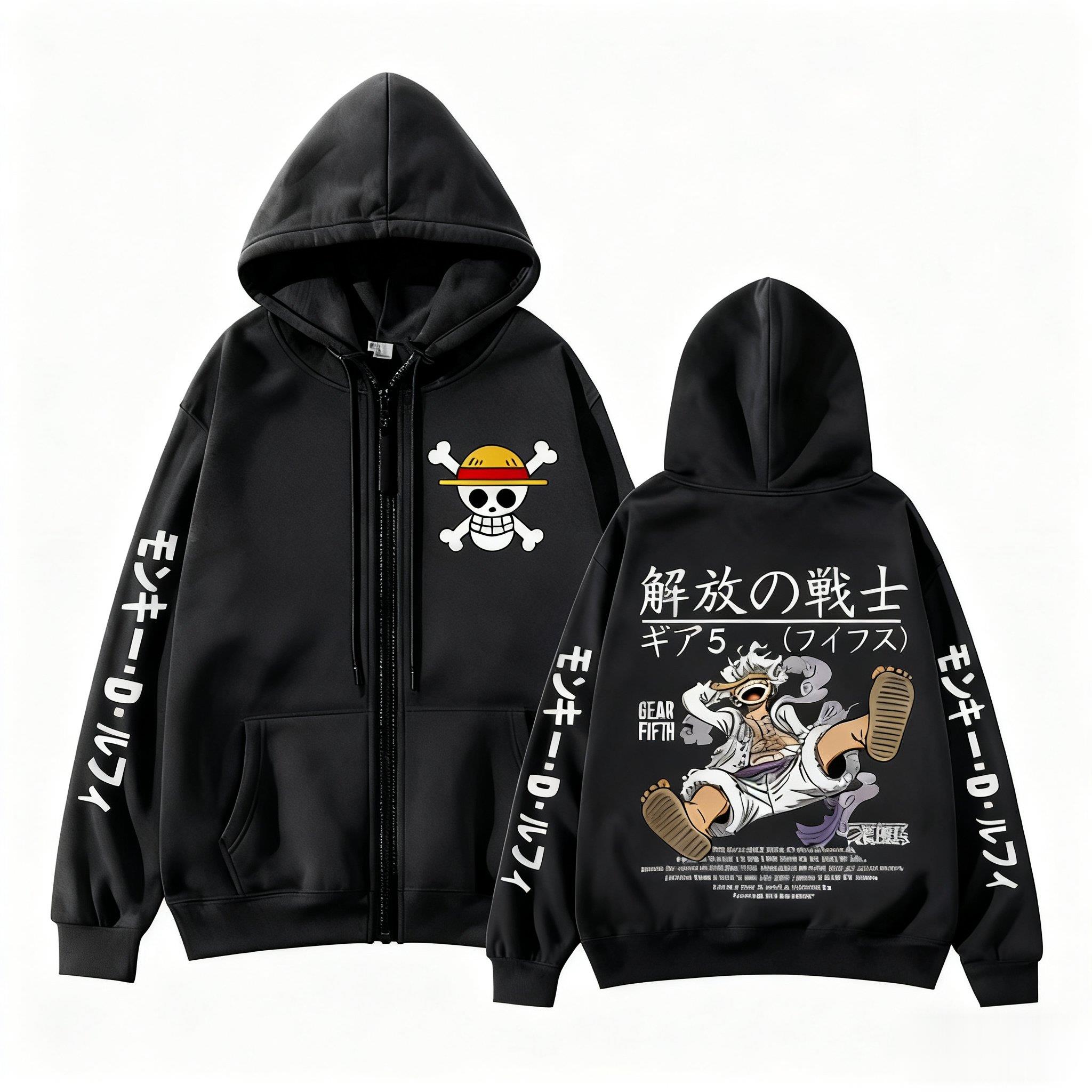 Street Fashion Hats - Monkey D. Ruffy Gear 5 One