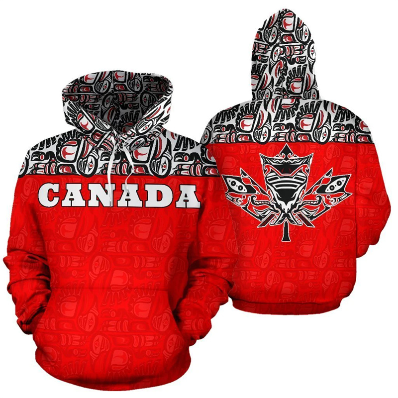 Street Fashion Canada - Kanada Flagge immer in mir 3d