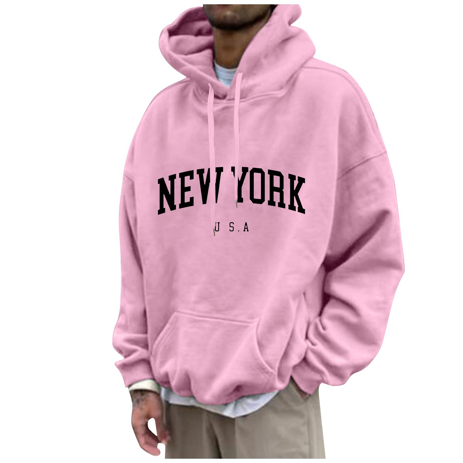 Street Fashion Of New York - New York Print Herren Hoodies Mode