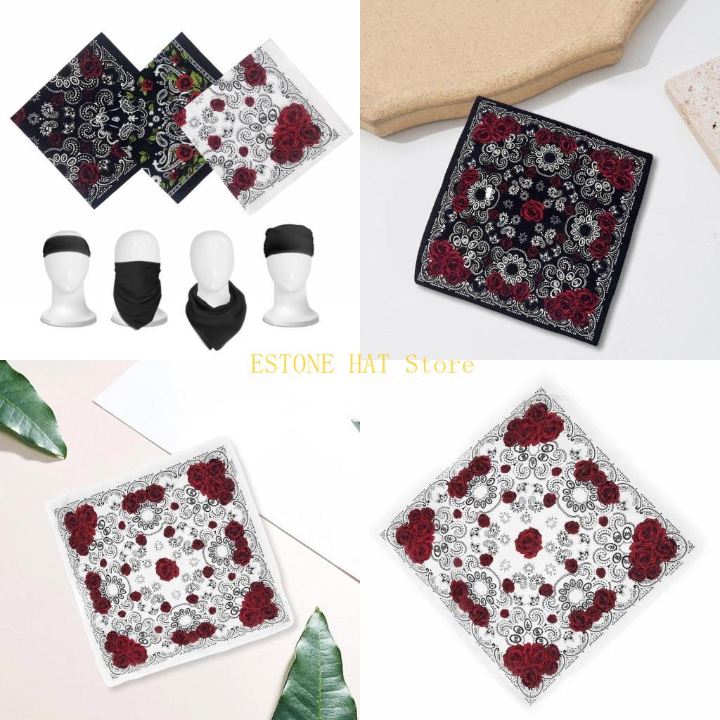 Street Fashion Photo - 49MF 21'' Rose Bandana Kopftuch Hip