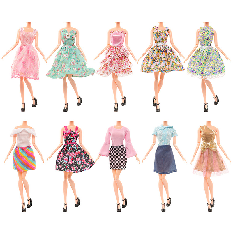 Street Fashion Photo - ✰ ✪ 30CM Puppenkleidung Wechsel-Mode-Set Street-Photo-Kleid