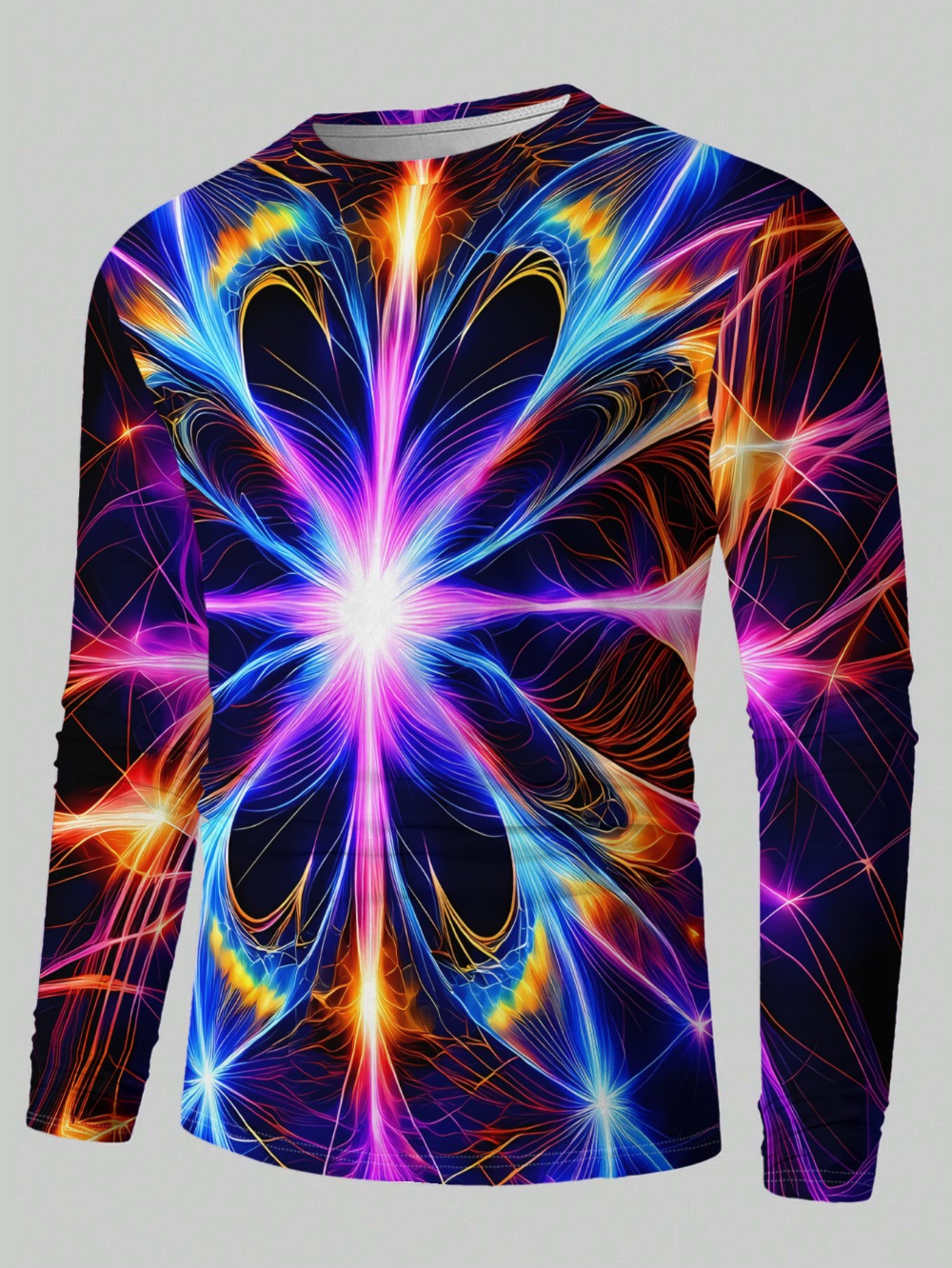 Kosmischer Lichteffekt-Explosi – Fashion Streetwear Bewertung und Preis