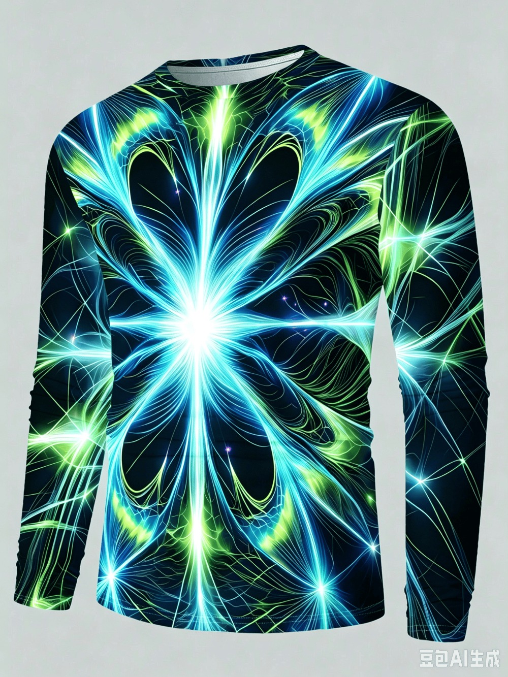 Kosmischer Lichteffekt-Explosi – Fashion Streetwear Bewertung und Preis
