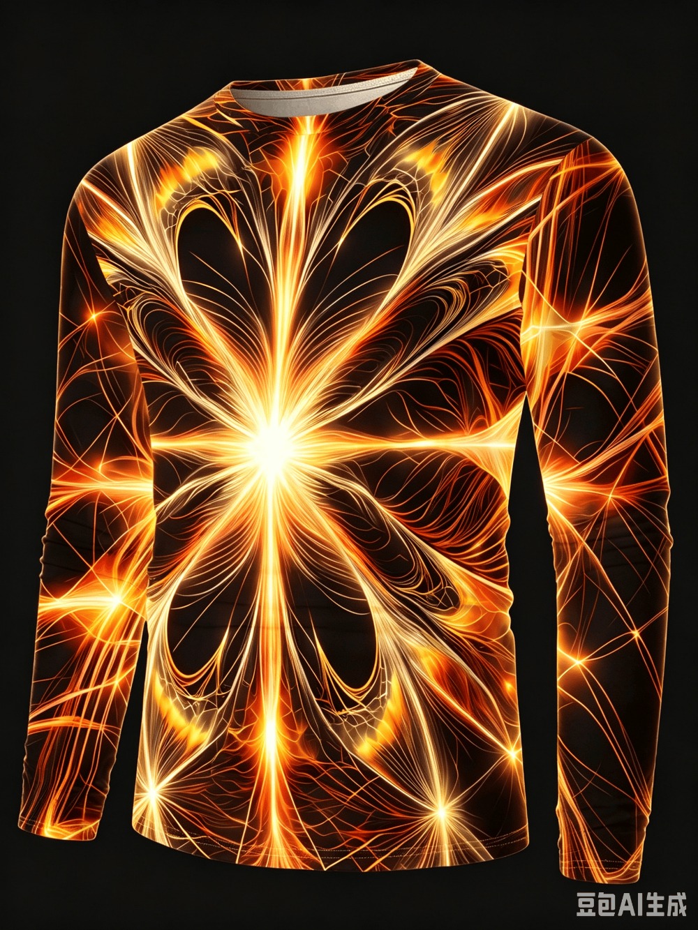 Kosmischer Lichteffekt-Explosi – Fashion Streetwear Bewertung und Preis