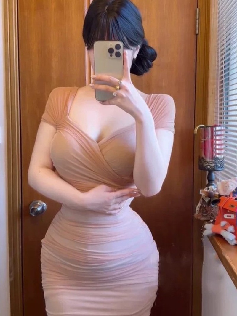 Sexy Mesh-Minikleid mit Raffun – Japanese Street Fashion Female Bewertung und Preis