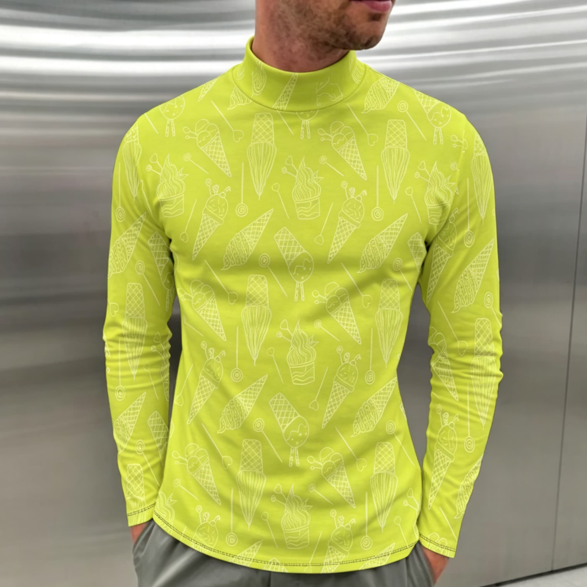 Neuartiges Dessert-Grafik-Hemd – Fashion Streetwear Bewertung und Preis
