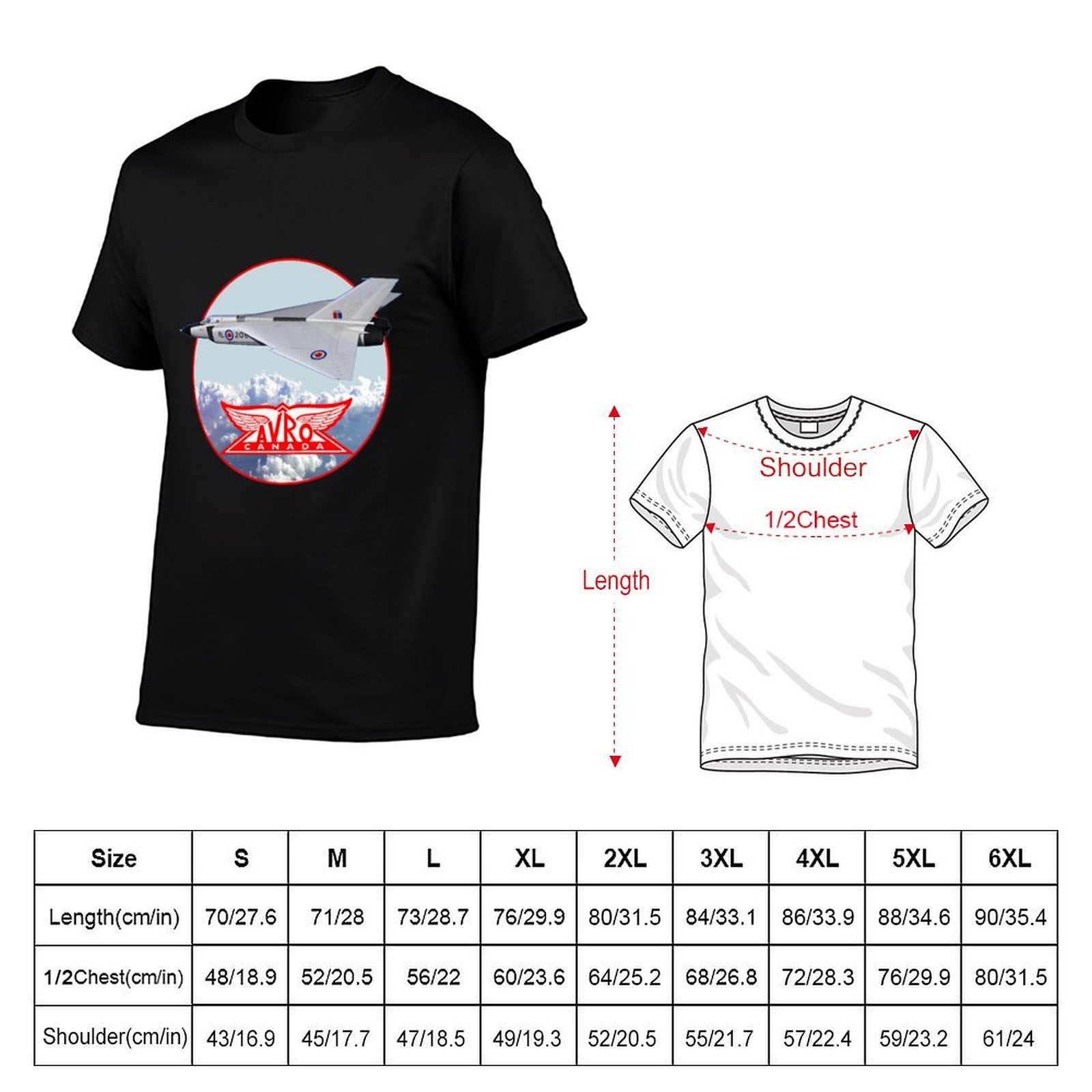 Avro Arrow Avro Canada T-Shirt – Street Fashion Canada Bewertung und Preis