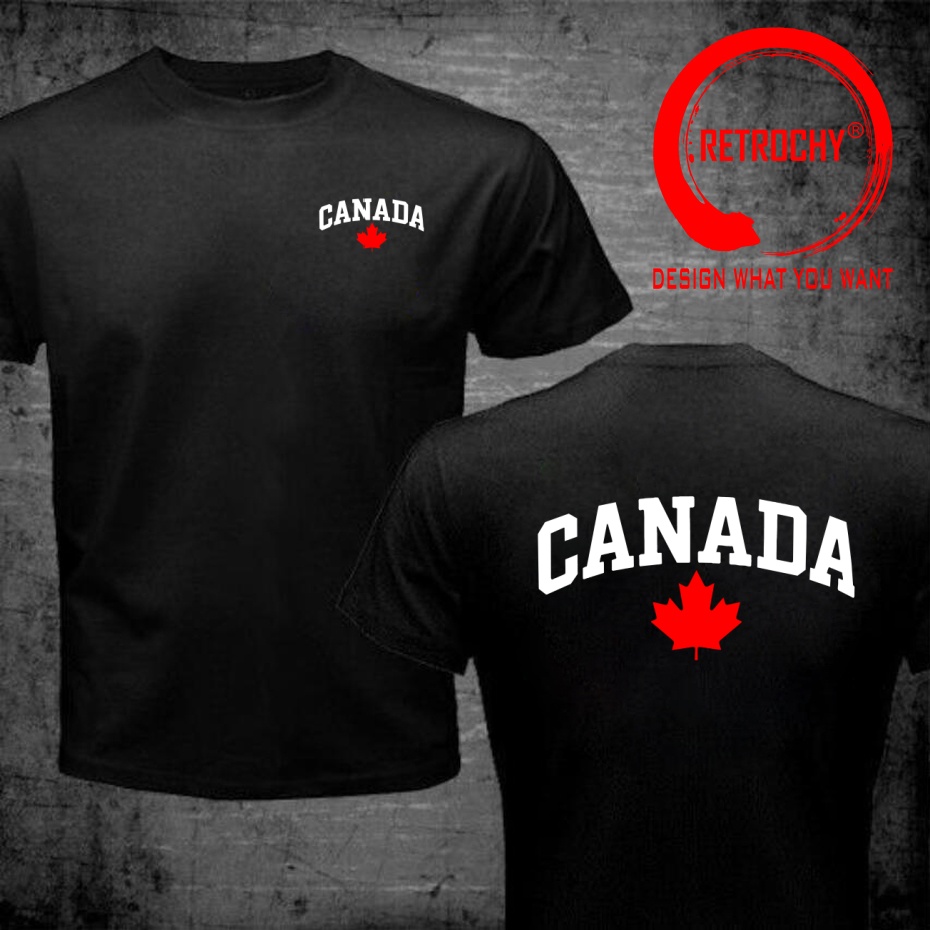 Kanada-T-Shirt mit lustigem Au – Street Fashion Canada Bewertung und Preis