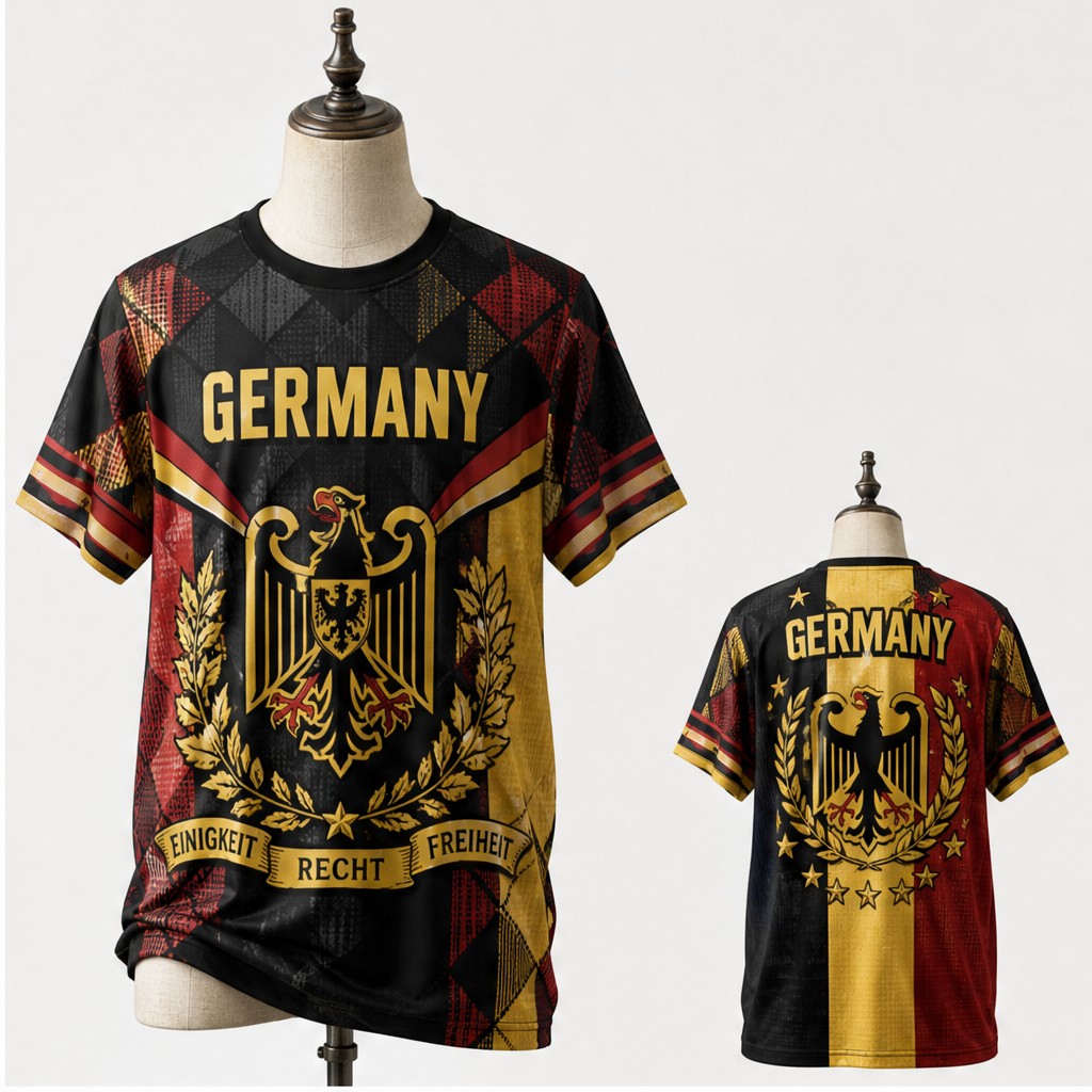 Herren Deutschland Rundhals T- – Street Fashion Germany Bewertung und Preis
