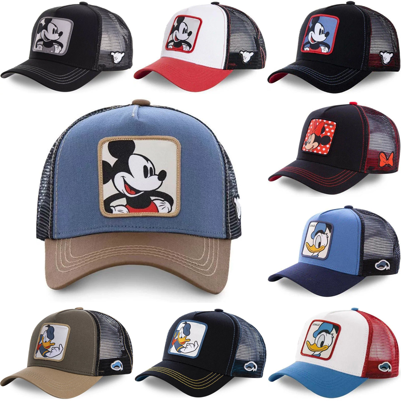 Kawaii Mickey Trucker Cap Mesh – Street Fashion Hats Bewertung und Preis