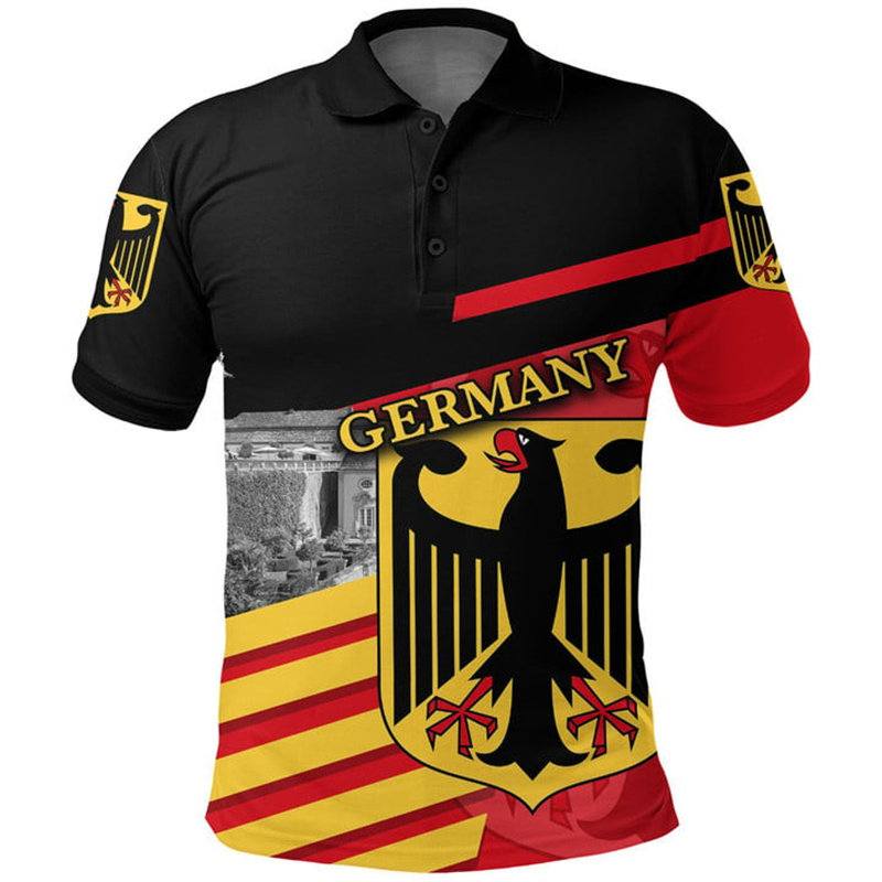 Deutsches Wappen Poloshirt für – Street Fashion Germany Bewertung und Preis