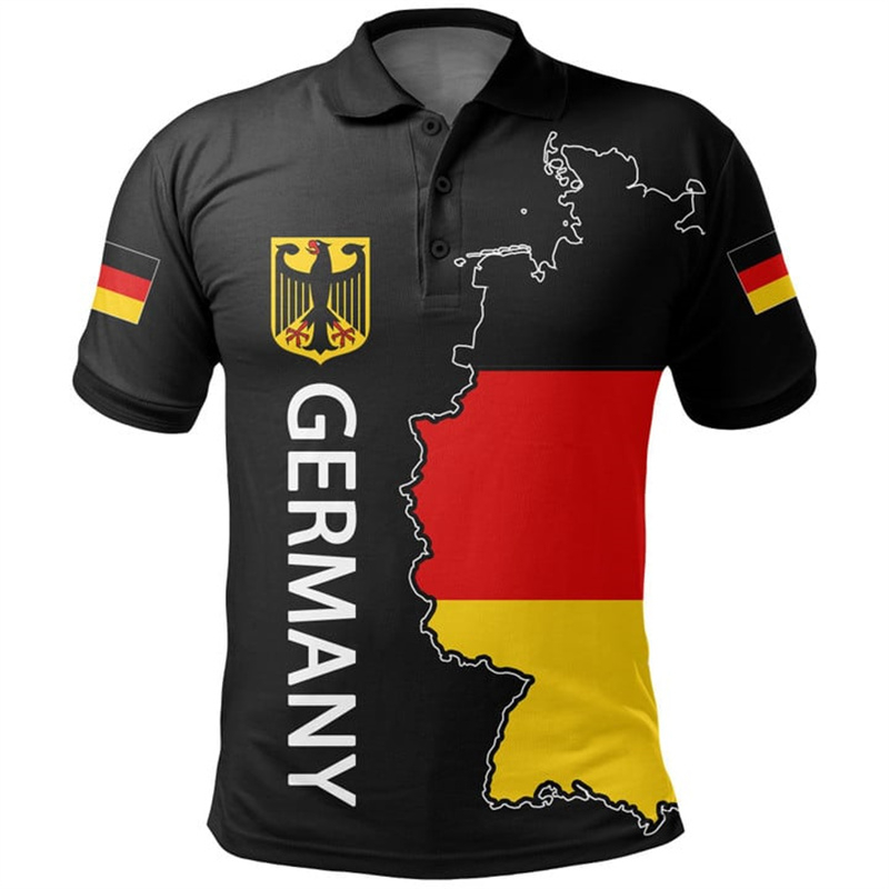 Deutsches Wappen Poloshirt für – Street Fashion Germany Bewertung und Preis