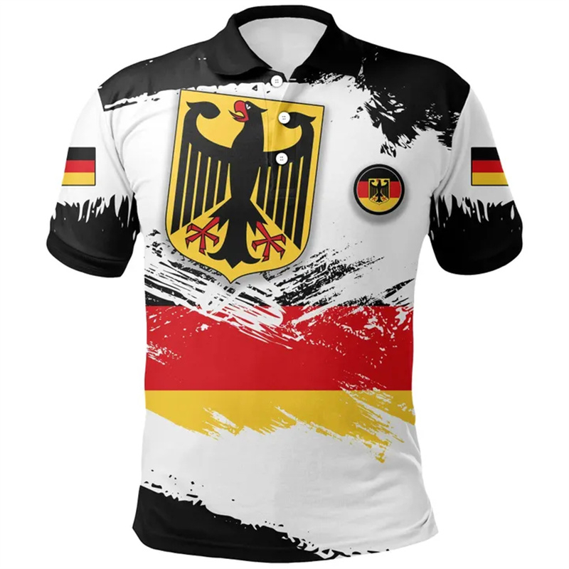 Deutsches Wappen Poloshirt für – Street Fashion Germany Bewertung und Preis