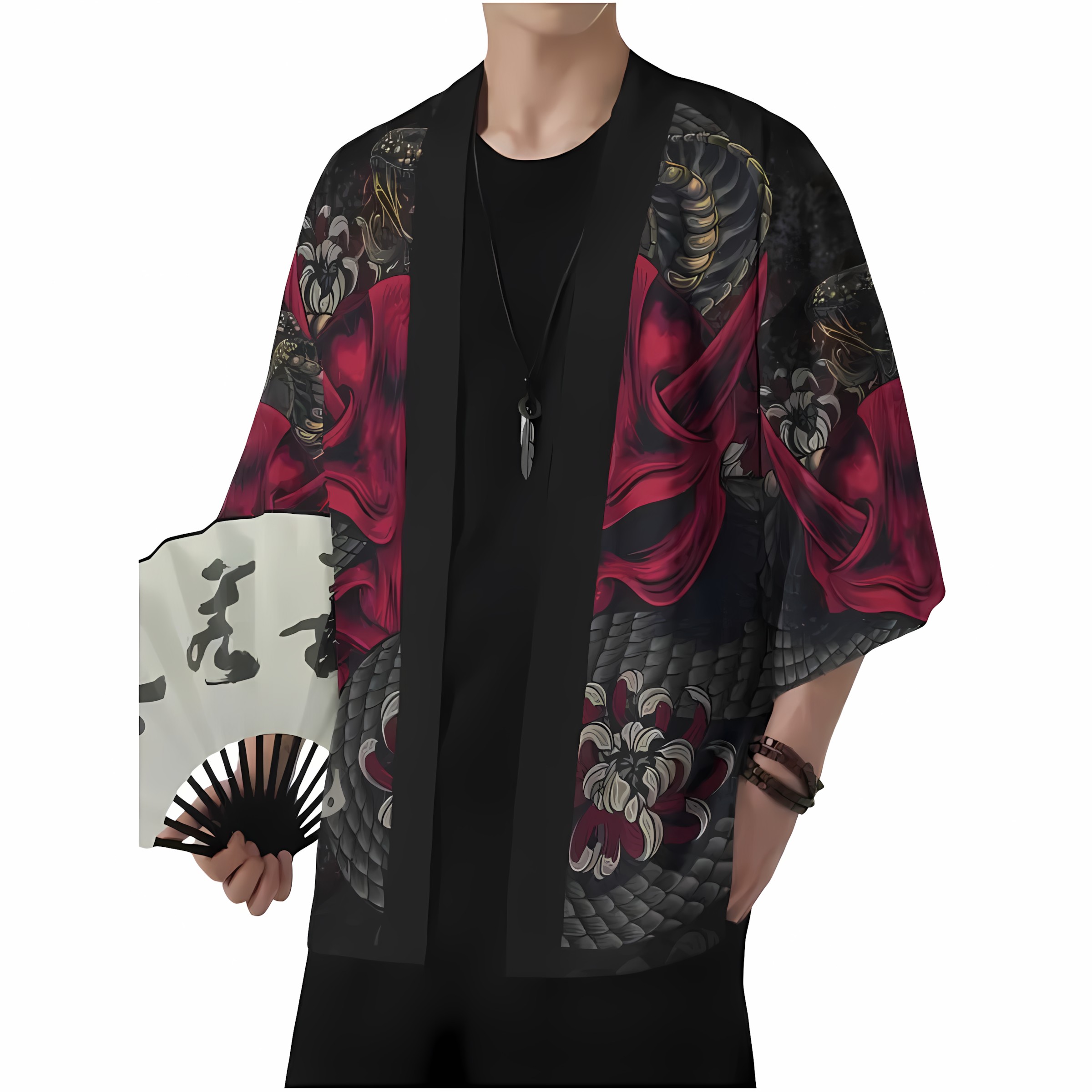 2026 Sommer Neue Herren-Kimono – Street Fashion Kimono Bewertung und Preis