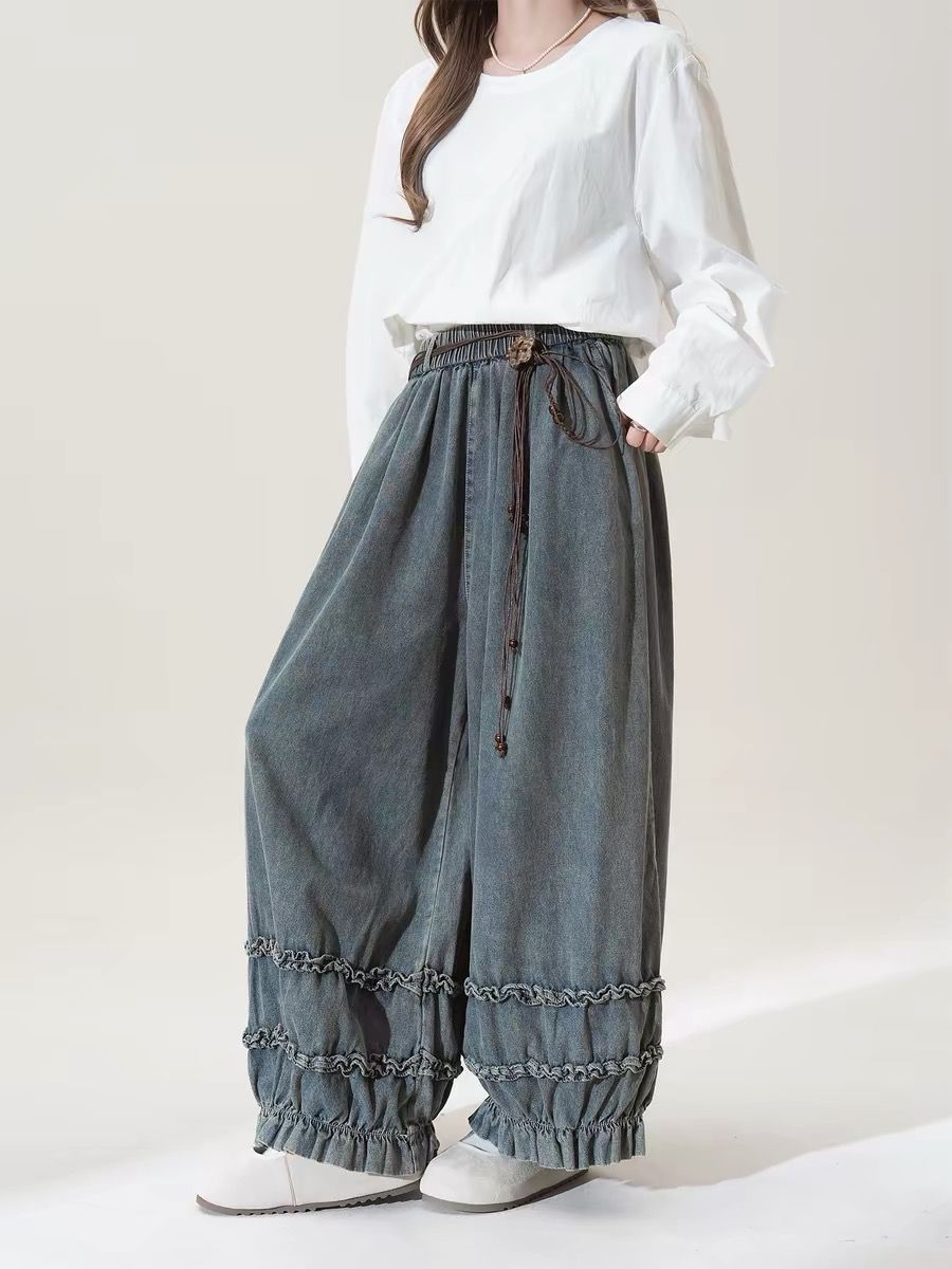 Japanische Retro Einfarbige We – Japanese Street Fashion Female Bewertung und Preis