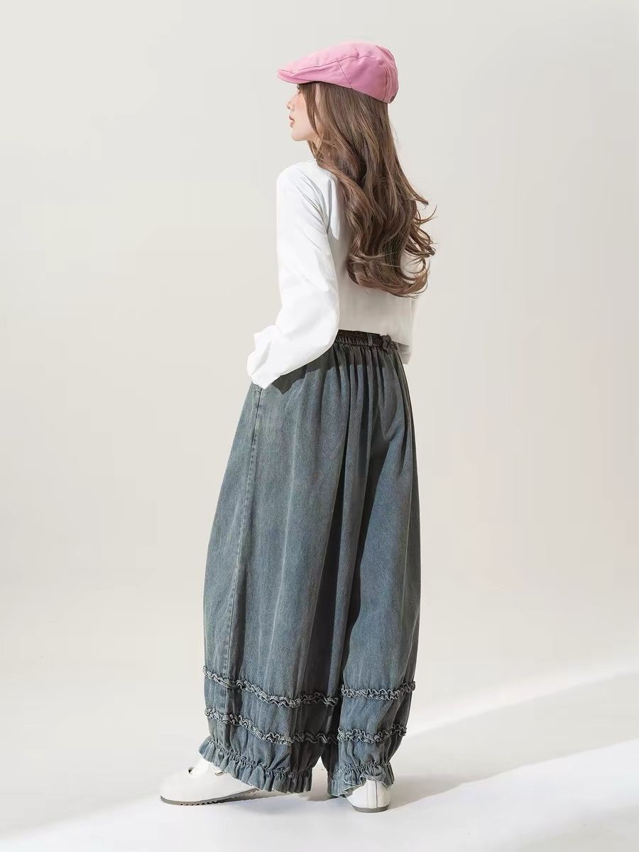 Japanische Retro Einfarbige We – Japanese Street Fashion Female Bewertung und Preis