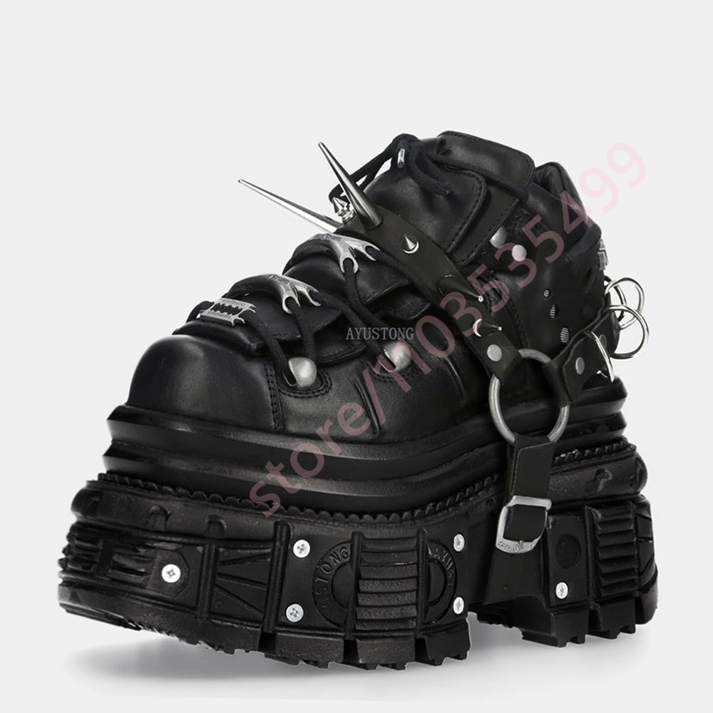 2026 Neue Schwarze Gothic Punk – Street Fashion Y2K Bewertung und Preis