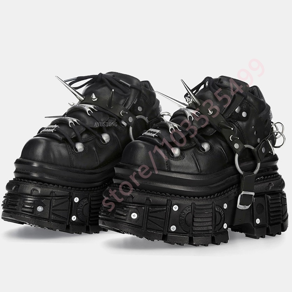 2026 Neue Schwarze Gothic Punk – Street Fashion Y2K Bewertung und Preis