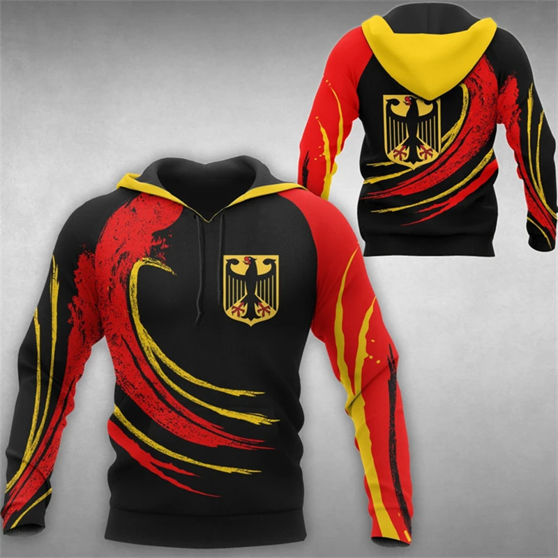 Neuartiges Deutschland-Flaggen – Street Fashion Germany Bewertung und Preis