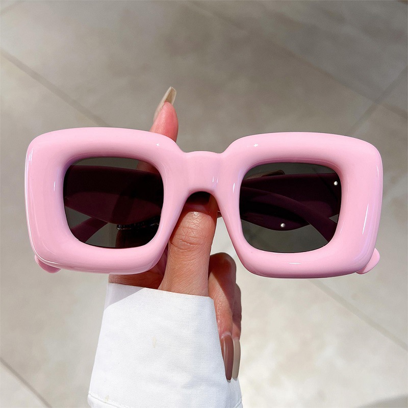 Neue Damen Quadratische Sonnen – Street Fashion Photo Bewertung und Preis