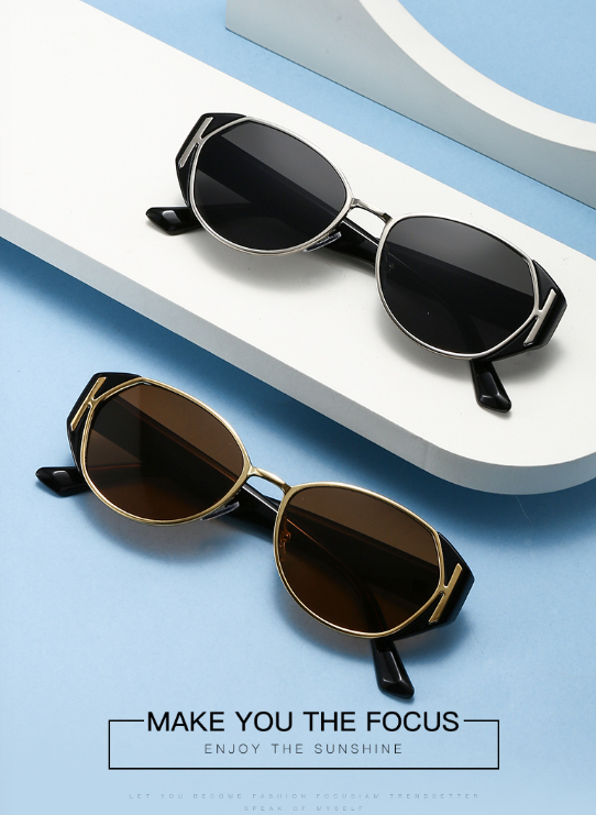 Modische, trendige Sonnenbrill – Street Fashion Pose Bewertung und Preis