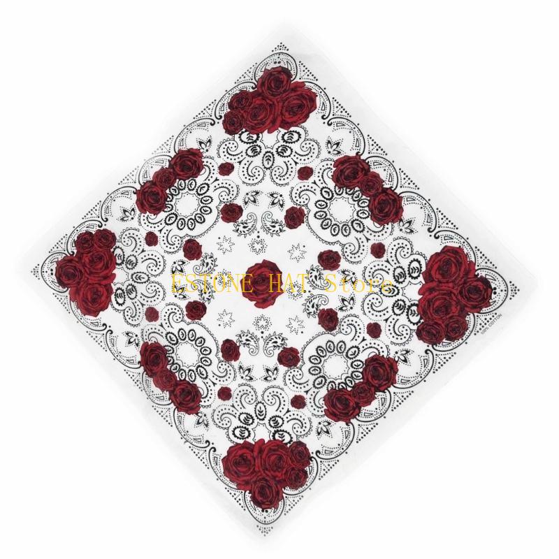 49MF 21'' Rose Bandana Kopftuc – Street Fashion Photo Bewertung und Preis
