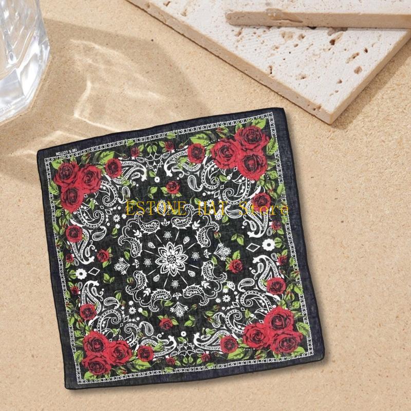 49MF 21'' Rose Bandana Kopftuc – Street Fashion Photo Bewertung und Preis