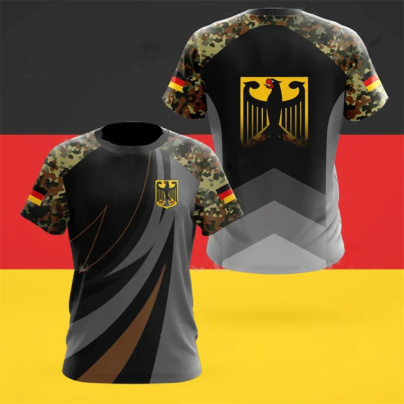 Unisex Deutschland Camo T-Shir – Street Fashion Germany Bewertung und Preis