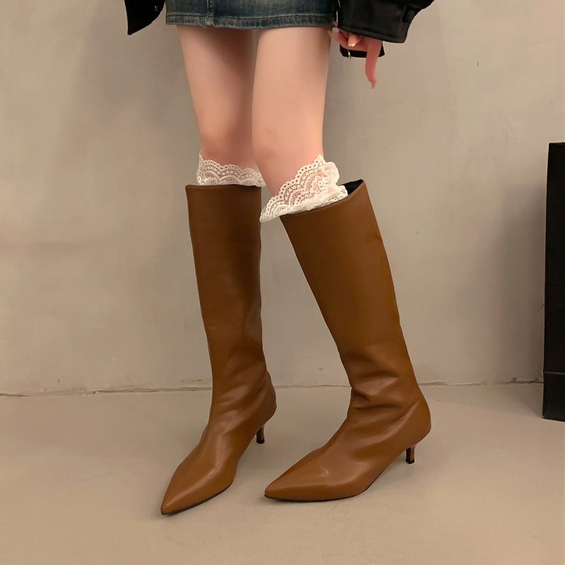 Herbst-Winter-Nachtclub-Stiefe – Street Fashion Rome Bewertung und Preis